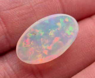 Opale etiope originale multicolore