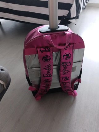 Maleta de Barbie con ruedas