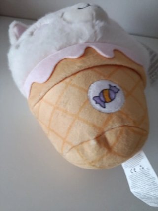 Peluche gato helado nuevo
