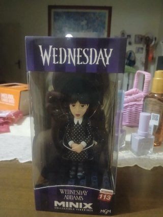 Statuetta da collezione Wednesday Addams Minix
