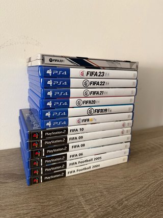 Lote Juegos FIFA PS4 y PS2