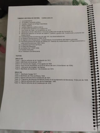 Historia de España 2 de Bachillerato