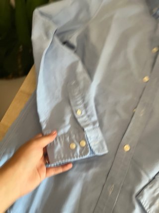 Camisa de vestir azul