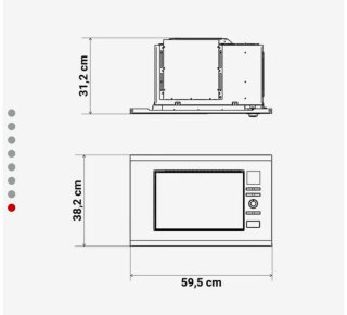 Microondas Universal Speedybake 6120X
