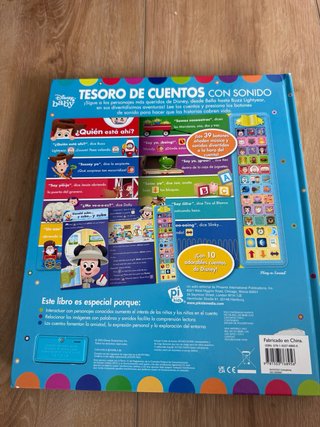 Libro/ Tesoro de Cuentos con Sonido Disney