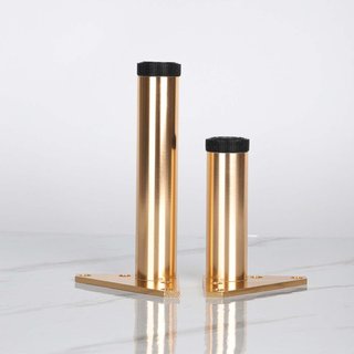 Patas Mueble Regulables Oro