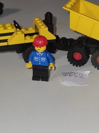 Lego Vintage 6652 Camioncino Giallo