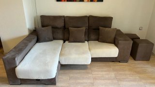Sofá Chaiselongue 230cm 3 Plazas