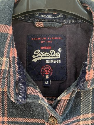 Camicia di cotone invernale donna Superdry