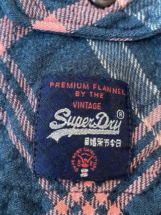 Camicia di cotone invernale donna Superdry