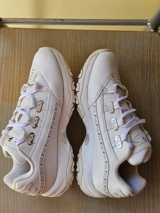 Zapatillas Fila Talla 38 Blancas