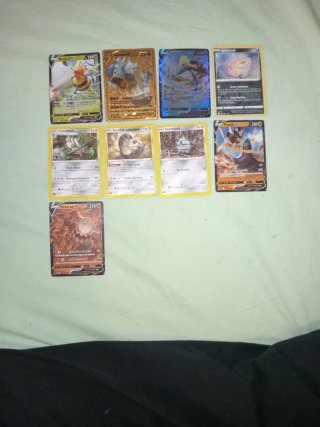 Lote Cromos Pokémon V, VMAX y más