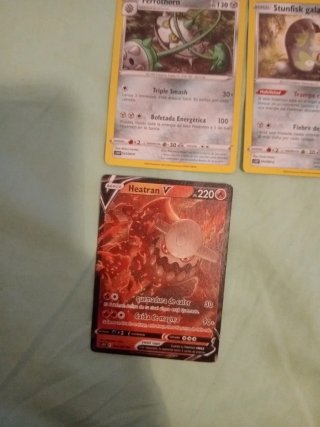 Lote Cromos Pokémon V, VMAX y más