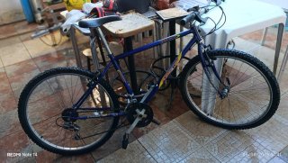 Bicicleta infantil azul