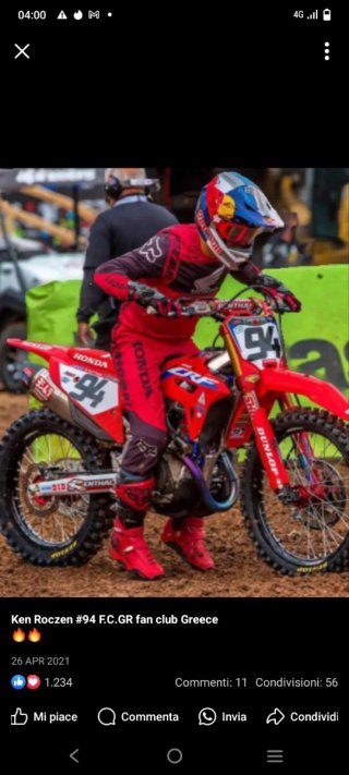 Completo Fox Flexair Honda Taglia 32