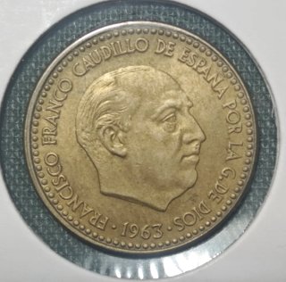 1 PESETA 1963 (*19-66) ESTADO ESPAÑOL EBC+