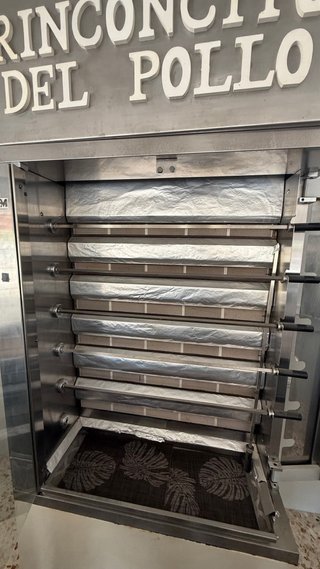 Máquina de Pollo Asado