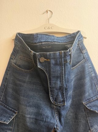 Pantalón vaquero moto
