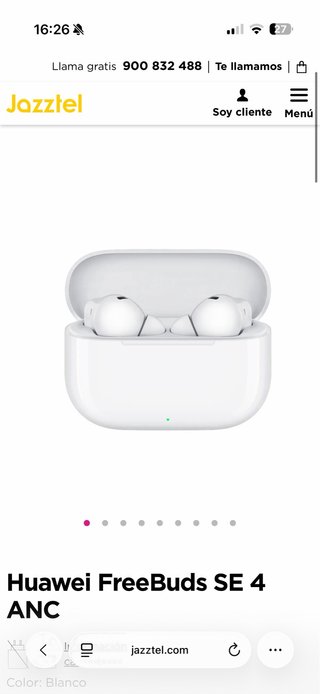Huawei FreeBuds SE 4 ANC Blancos