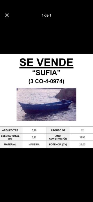 Embarcación 3 lista