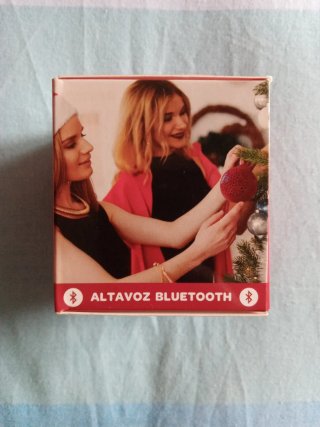 Altavoz Bluetooth Rojo