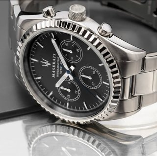 Reloj Maserati Hombre R8853100023 Negro/Plata