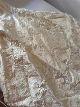 Vestido de novia beige talla 38