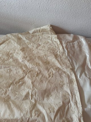 Vestido de novia beige talla 38