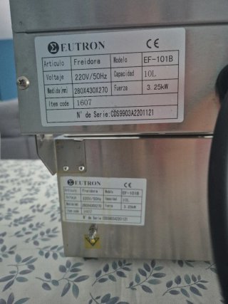Freidora Eutron