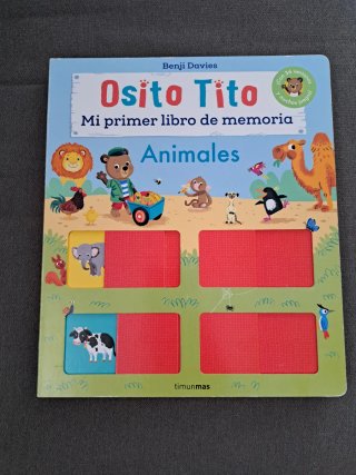 Osito Tito. Mi primer libro de memoria. Animales