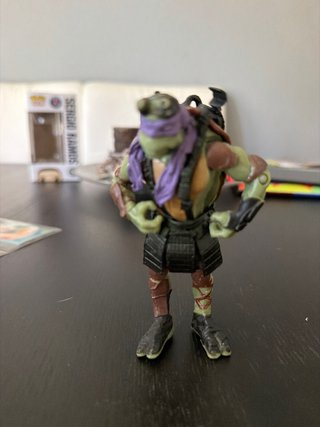 Lote de 6 figuras originales de las tortugas ninja