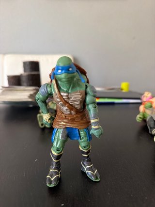 Lote de 6 figuras originales de las tortugas ninja