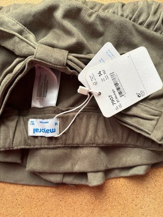 Pantalones cortos verde oliva con lazo