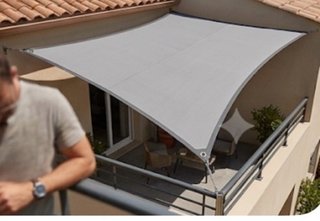 Toldo Vela Rectangular Naterial Hegoa 4x3m