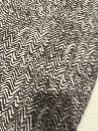 Chal American Vintage Zigzag Marrón/Beige