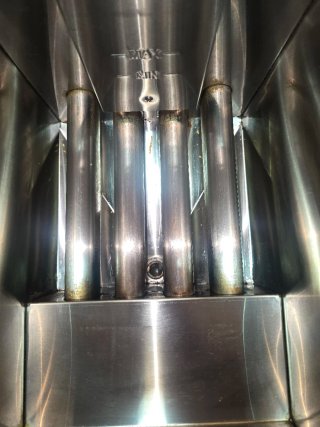 Freidora de gas