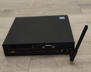 Mini PC Lenovo Nero con Antenna