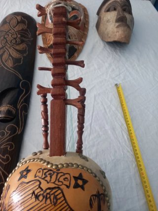 Kora artesanal instrumento musical