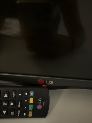 Televisión LG 42 sin Smart TV,  led fundidos