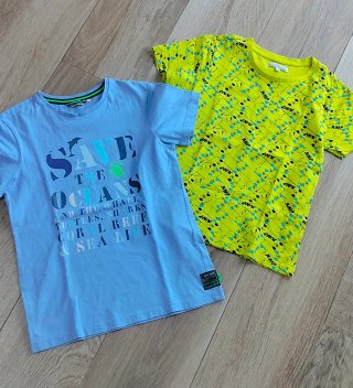 Set 2 magliette bambino,brand misti e taglie miste