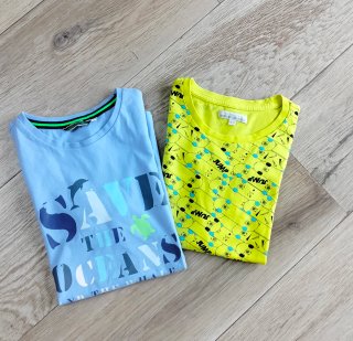 Set 2 magliette bambino,brand misti e taglie miste
