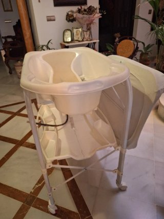 Bañera bebé Cam con soporte