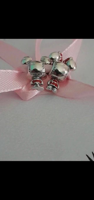 Pack 2 Charm de Mickey y Minnie mouse de Disney
