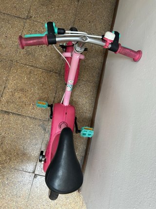 Bicicleta infantil rosa Decathlon