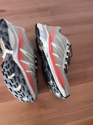 Zapatillas Salomon XT-6 Mujer Beige Naranja