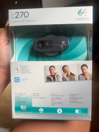 Logitech C270 Webcam HD 720p