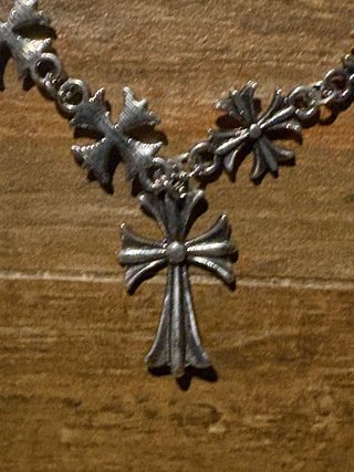 Collana Chrome Hearts acciaio inox