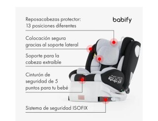 Silla de coche grupo 1-2-3