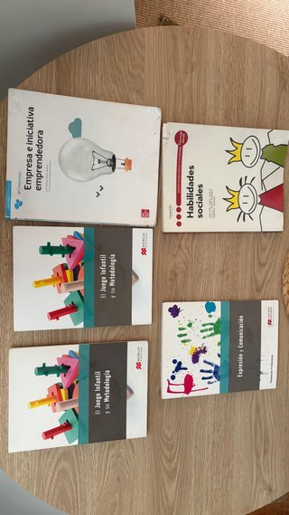 Libros de CFGS Educacion Infantil