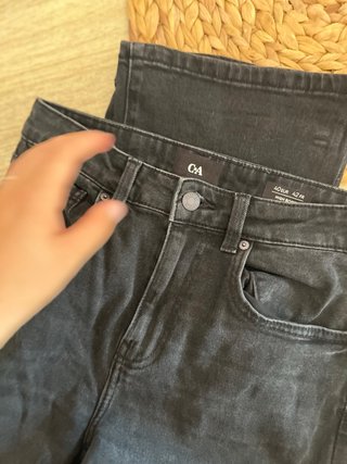 Pantalones vaqueros negros C&A